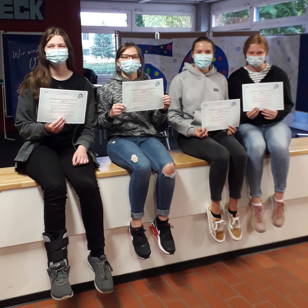 DELF Examen erfolgreich bestanden