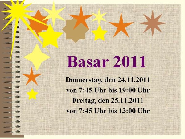 Weihnachtsbasar der ORS