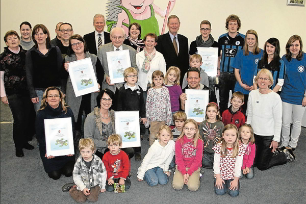 Radsport-AG erhält Umweltpreis 2012